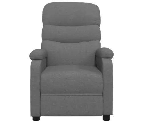 Masāžas Krēsls, Tumši Pelēks Audums Vidaxl