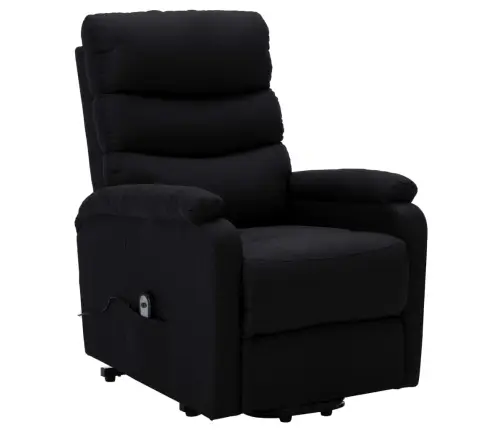 Atsistojantis Krėslas, Juodos Spalvos, Audinys