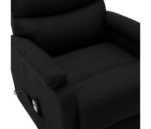 Atsistojantis Krėslas, Juodos Spalvos, Audinys