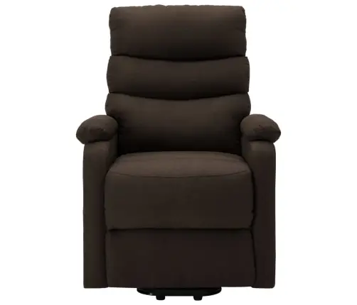 Püsti Tõusmist Toetav Tugitool, Tumepruun, Kangas