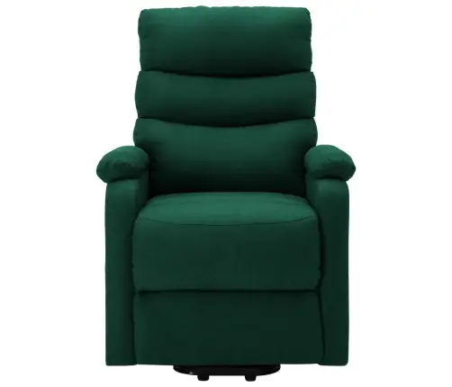 Püsti Tõusmist Toetav Tugitool, Tumeroheline, Kangas