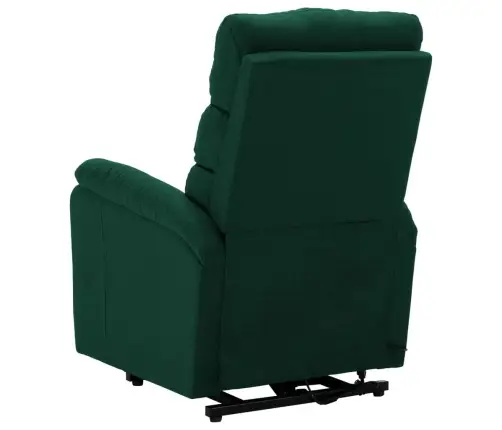 Püsti Tõusmist Toetav Tugitool, Tumeroheline, Kangas