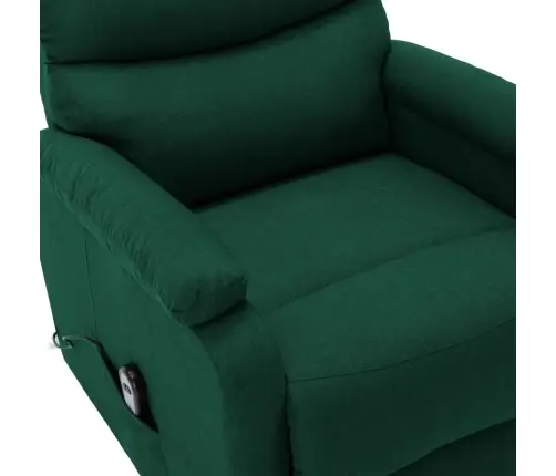 Püsti Tõusmist Toetav Tugitool, Tumeroheline, Kangas