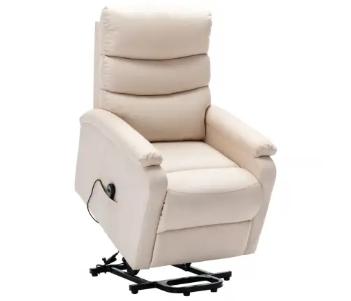 Püsti Tõusmist Toetav Tugitool, Kreemjas, Kangas