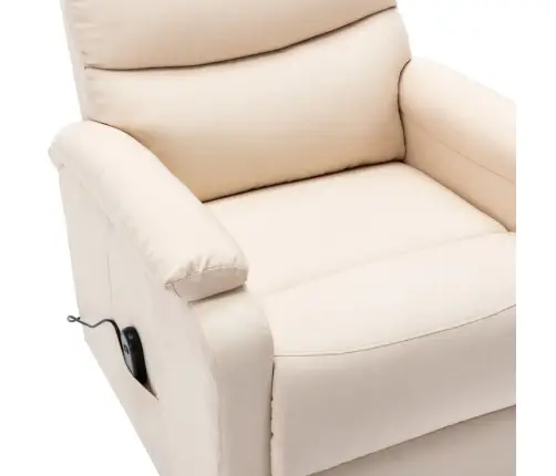 Püsti Tõusmist Toetav Tugitool, Kreemjas, Kangas