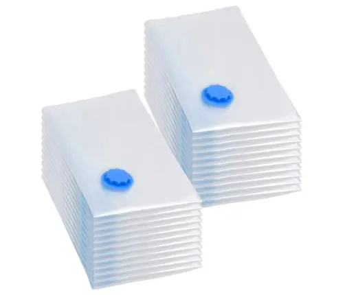 Vakuuminiai Maišai Drabužiams, 20Vnt., 80X60Cm