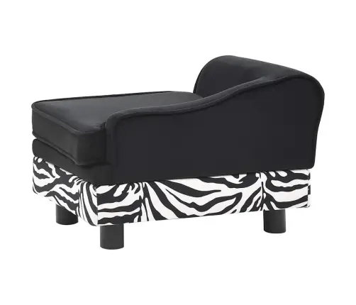 Dīvāns Suņiem, Melns, 57X34X36 Cm, Plīšs Vidaxl