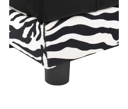 Dīvāns Suņiem, Melns, 57X34X36 Cm, Plīšs Vidaxl