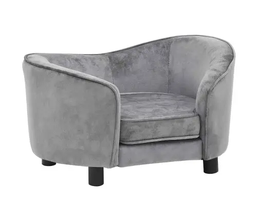 Dīvāns Suņiem, Pelēks, 69X49X40 Cm, Plīšs Vidaxl