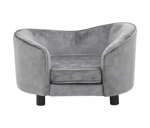 Dīvāns Suņiem, Pelēks, 69X49X40 Cm, Plīšs Vidaxl