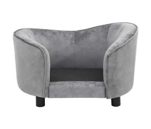 Dīvāns Suņiem, Pelēks, 69X49X40 Cm, Plīšs Vidaxl