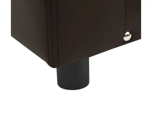 Lova Šunims, Ruda, 81X43X31cm Pliušas Ir Dirbtinė Oda