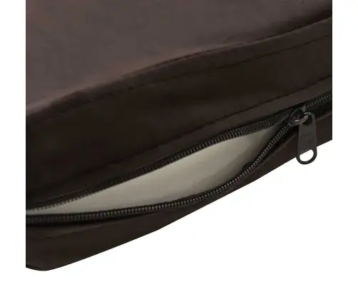 Lova Šunims, Ruda, 60X43X30cm Pliušas Ir Dirbtinė Oda