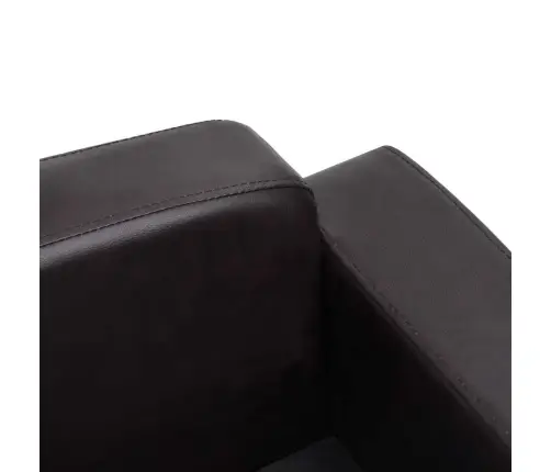 Suņu Dīvāns, Brūns, 80X50X40 Cm, Mākslīgā Āda Vidaxl