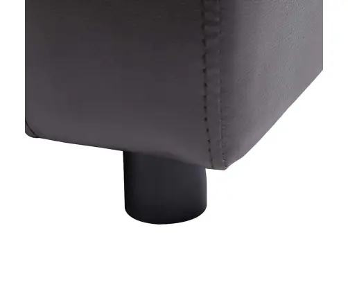 Suņu Dīvāns, Brūns, 80X50X40 Cm, Mākslīgā Āda Vidaxl