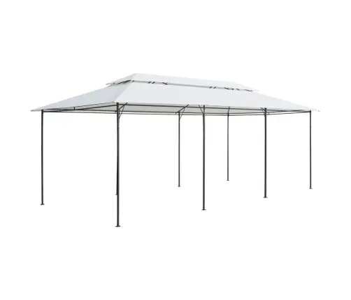 Varikatus Kardinatega, 600 X 298 X 270 cm Valge, 180 G/M²