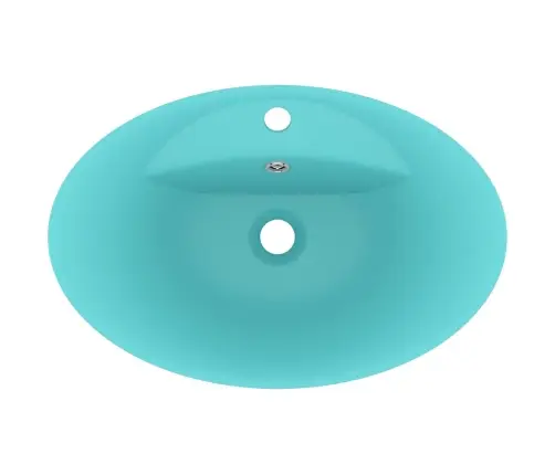 Prabangus Praustuvas, Matinis Žalias, 58,5X39cm Keramika