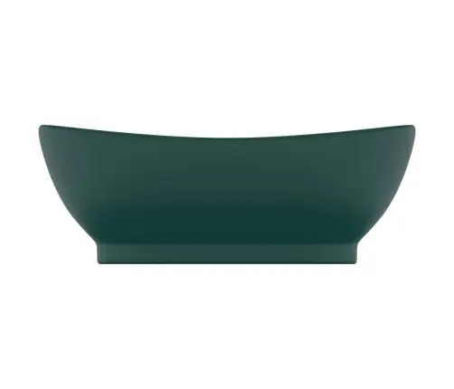 Prabangus Praustuvas, Matinis Žalias, 58,5X39cm Keramika