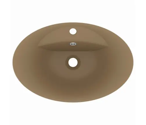 Prabangus Praustuvas, Matinis Kreminis, 58,5X39cm Keramika