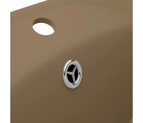 Prabangus Praustuvas, Matinis Kreminis, 58,5X39cm Keramika