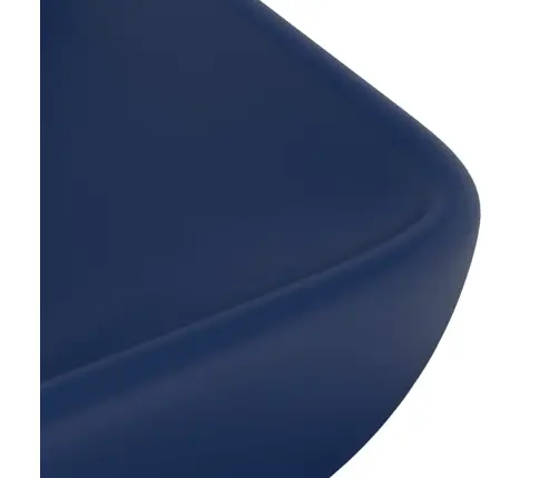 Prabangus Praustuvas, Mėlynas, 71X38cm Keramika, Stačiakampis