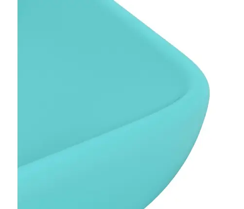 Izlietne, Taisnstūra, 71X38 Cm, Matēta Gaiši Zaļa Keramika Vidaxl