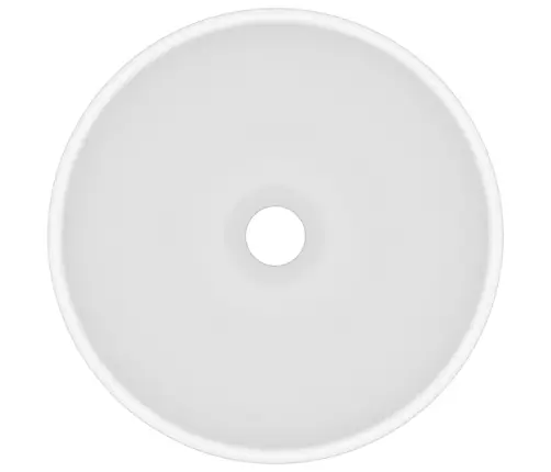 Luksuslik Valamu Ümar, Matt Valge, 32,5 X 14 cm Keraamiline