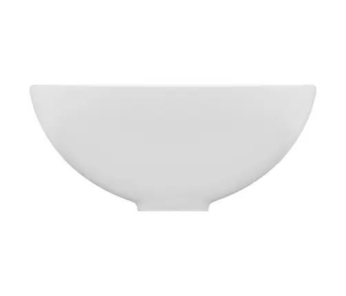 Luksuslik Valamu Ümar, Matt Valge, 32,5 X 14 cm Keraamiline
