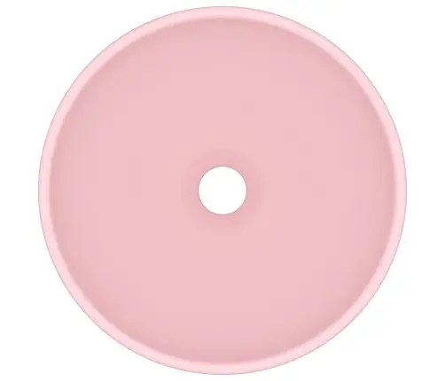 Luksuslik Valamu Ümar, Matt Roosa, 32,5 X 14 cm Keraamiline