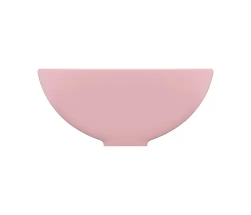 Luksuslik Valamu Ümar, Matt Roosa, 32,5 X 14 cm Keraamiline