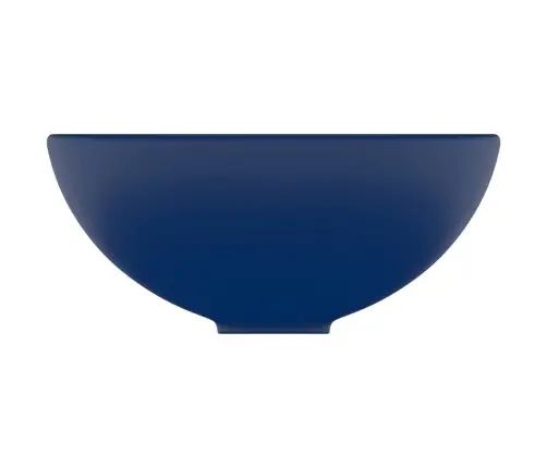 Prabangus Praustuvas, Matinis Mėlynas, 32,5X14cm Keramika