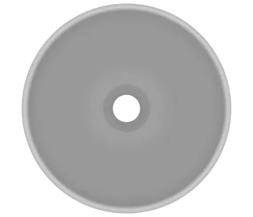 Luksuslik Valamu Ümar, Matt Helehall, 32,5 X 14 cm Keraamiline