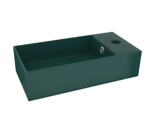 Vannitoa Valamu Ülevooluavaga, Keraamiline, Tumeroheline