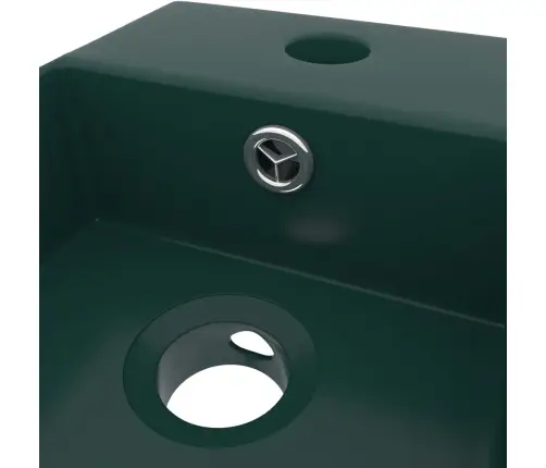 Vannitoa Valamu Ülevooluavaga, Keraamiline, Tumeroheline