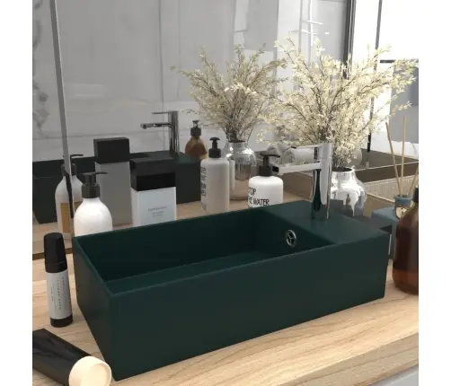 Vannitoa Valamu Ülevooluavaga, Keraamiline, Tumeroheline