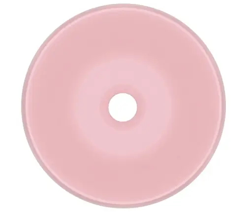 Prabangus Praustuvas, Matinis Rožinis, 40X15cm Keramika