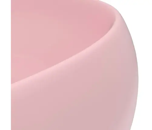 Prabangus Praustuvas, Matinis Rožinis, 40X15cm Keramika