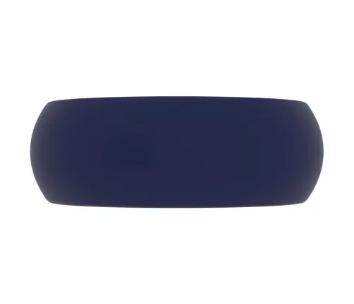 Prabangus Praustuvas, Matinis Mėlynas, 40X15cm Keramika