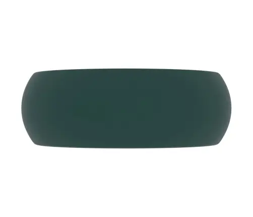 Prabangus Praustuvas, Matinis Žalias, 40X15cm Keramika