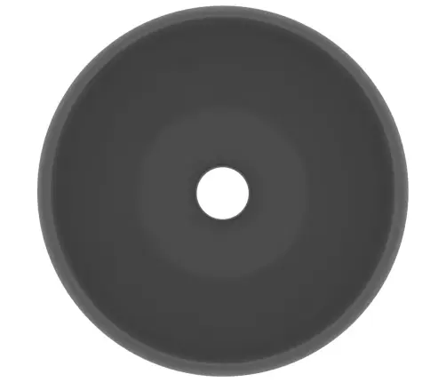 Prabangus Praustuvas, Matinis Pilkas, 40X15cm Keramika