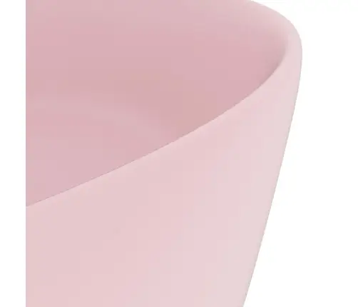 Prabangus Praustuvas, Matinis Rožinis, 40X15cm Keramika