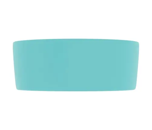 Izlietne, Apaļa, 40X15 Cm, Matēta Gaiši Zaļa Keramika Vidaxl