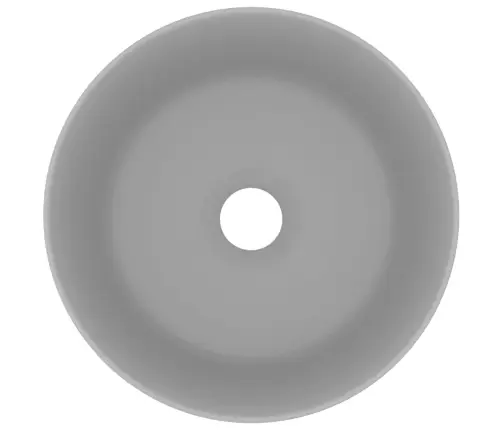 Luksuslik Valamu Ümar, Matt Helehall, 40 X 15 cm Keraamiline