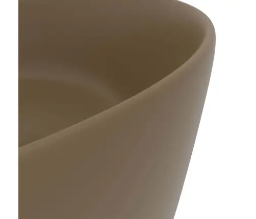 Prabangus Praustuvas, Matinis Kreminis, 40X15cm Keramika