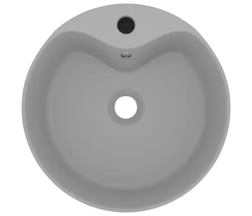 Valamu Ülevooluavaga Matt Helehall 36 X 13 Cm Keraamiline