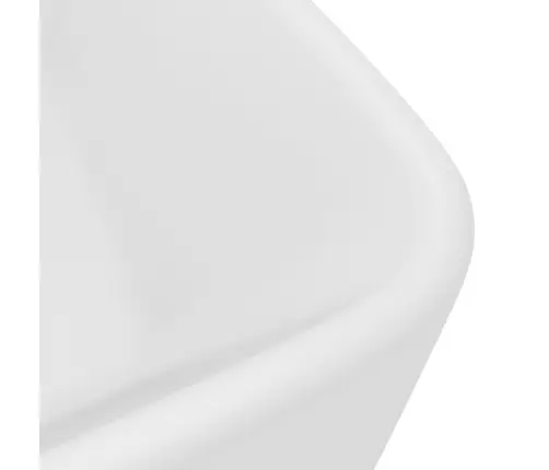 Izlietne, 41X30X12 Cm, Matēta Balta Keramika Vidaxl