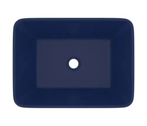 Izlietne, 41X30X12 Cm, Matēta Tumši Zila Keramika Vidaxl