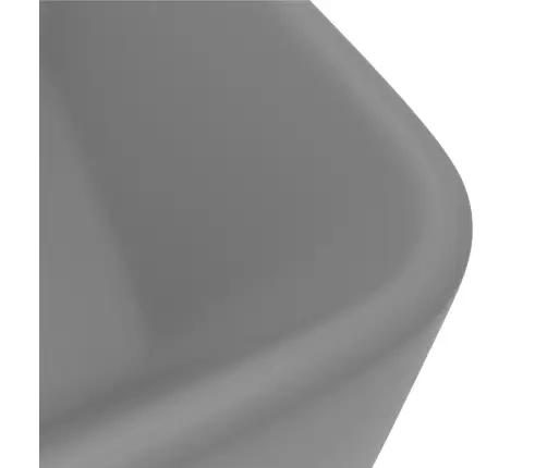 Izlietne, 41X30X12 Cm, Matēta Gaiši Pelēka Keramika Vidaxl