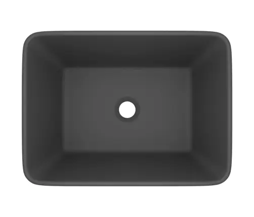 Izlietne, 41X30X12 Cm, Matēta Tumši Pelēka Keramika Vidaxl