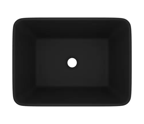 Luksuslik Valamu, Matt Must, 41 X 30 X 12 cm Keraamiline